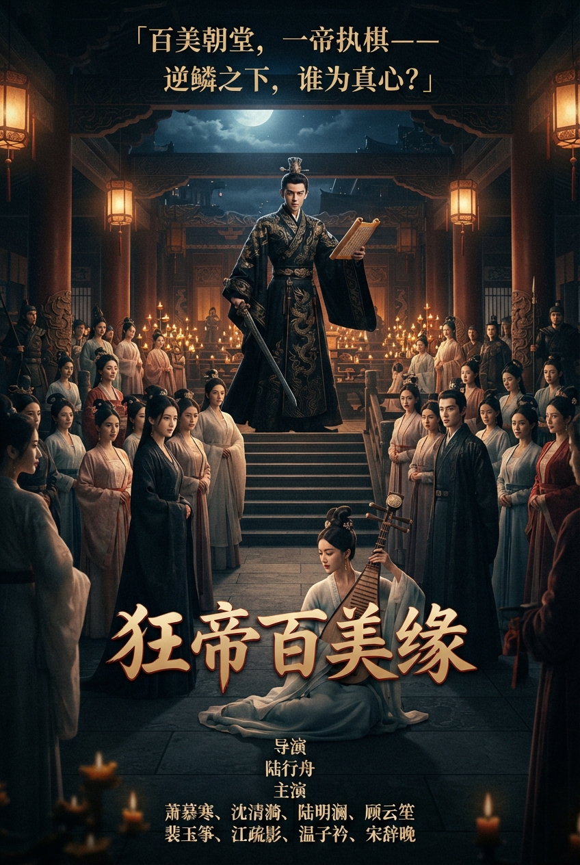 《狂帝百美缘》主视觉海报